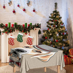 Hipster Labrador Retriever Print Tablecloth