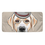 Hipster Labrador Retriever Print Towel