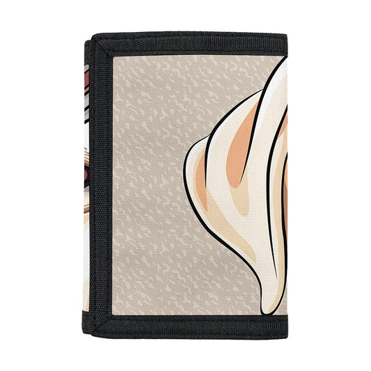 Hipster Labrador Retriever Print Trifold Wallet