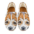 Hipster Pembroke Welsh Corgi Print Casual Shoes