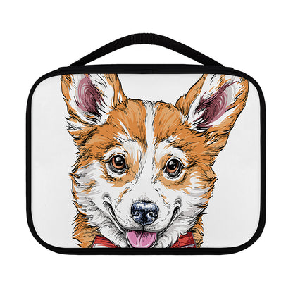 Hipster Pembroke Welsh Corgi Print Classic Bible Case