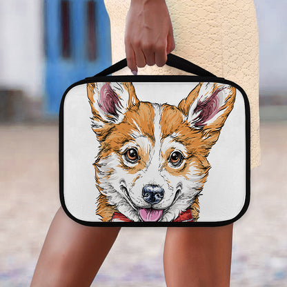 Hipster Pembroke Welsh Corgi Print Classic Bible Case