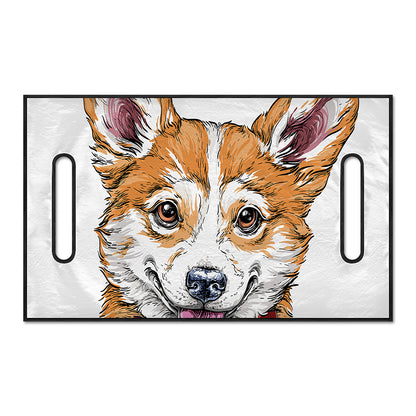 Hipster Pembroke Welsh Corgi Print Golf Cart Seat Cover