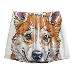 Hipster Pembroke Welsh Corgi Print Mesh Shorts