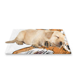 Hipster Pembroke Welsh Corgi Print Pet Cooling Mat Cover