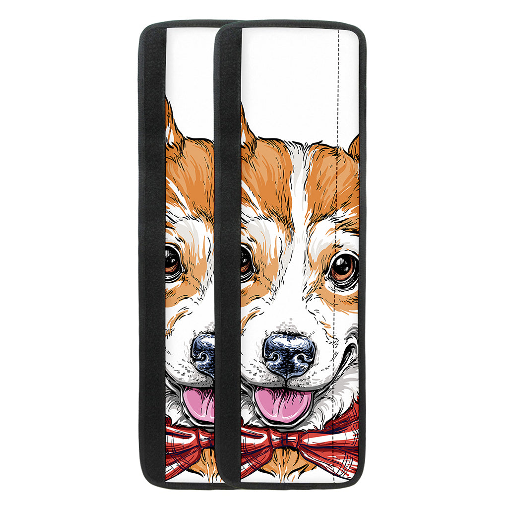 Hipster Pembroke Welsh Corgi Print Refrigerator Handle Covers