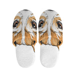Hipster Pembroke Welsh Corgi Print Slippers