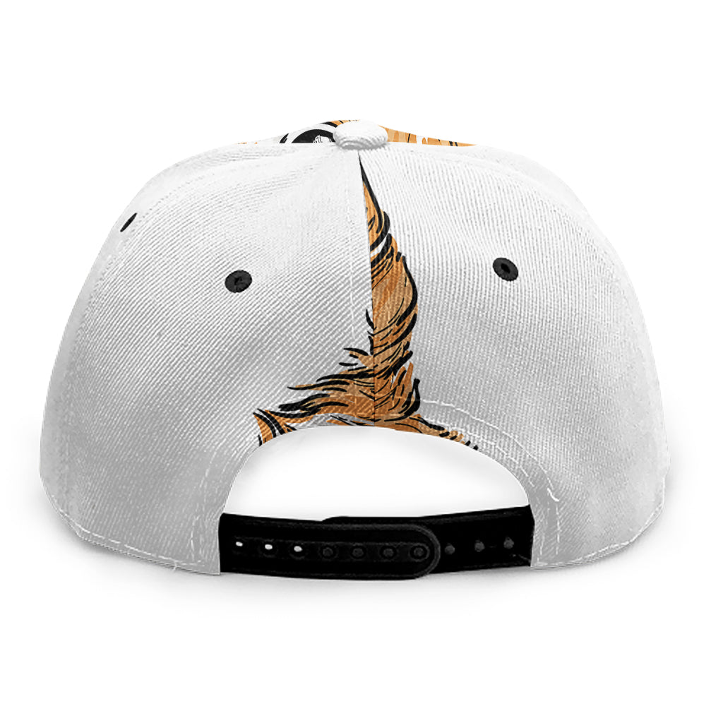 Hipster Pembroke Welsh Corgi Print Snapback Cap