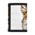 Hipster Pembroke Welsh Corgi Print Trifold Wallet