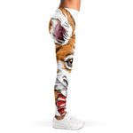 Hipster Pembroke Welsh Corgi Print Women's Leggings
