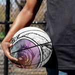 Hipster Pug Print Basketball