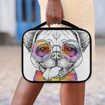 Hipster Pug Print Classic Bible Case