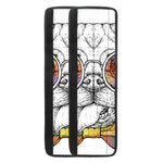 Hipster Pug Print Refrigerator Handle Covers
