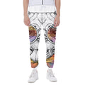 Hipster Pug Print Joggers
