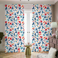 Hockey Equipment Pattern Print Dimout Pencil Pleat Curtains
