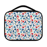 Hockey Equipment Pattern Print Classic Bible Case