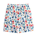 Hockey Equipment Pattern Print Cotton Shorts