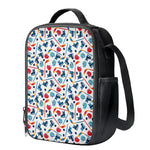 Hockey Equipment Pattern Print Crossbody Lunch Bag