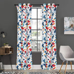 Hockey Equipment Pattern Print Curtain