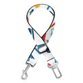 Hockey Equipment Pattern Print Dog Seat Belt