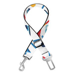 Hockey Equipment Pattern Print Dog Seat Belt