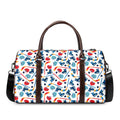 Hockey Equipment Pattern Print Duffel Bag