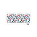 Hockey Equipment Pattern Print Extended Mouse Pad