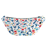 Hockey Equipment Pattern Print Fanny Pack
