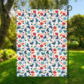 Hockey Equipment Pattern Print Garden Flag