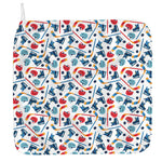 Hockey Equipment Pattern Print Hand Towel