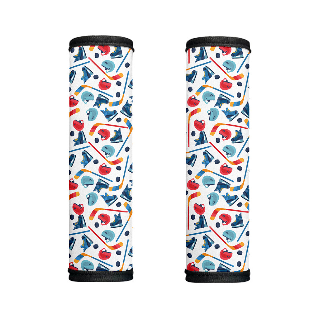 Hockey Equipment Pattern Print Handle Covers