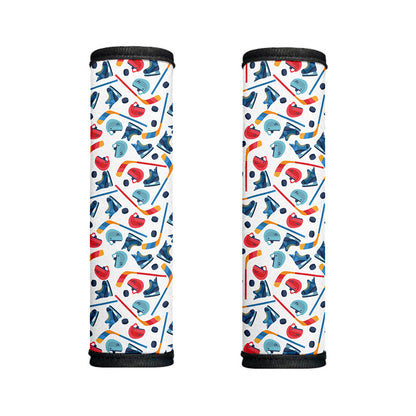 Hockey Equipment Pattern Print Handle Covers