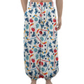Hockey Equipment Pattern Print Lantern Pants