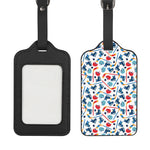 Hockey Equipment Pattern Print Luggage Tag