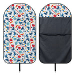 Hockey Equipment Pattern Print Waterproof Car Seat Cover
