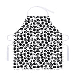 Hockey Puck Pattern Print Adjustable Apron