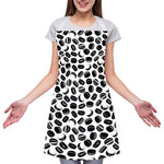 Hockey Puck Pattern Print Adjustable Apron