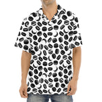 Hockey Puck Pattern Print Aloha Shirt