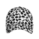 Hockey Puck Pattern Print Baseball Cap