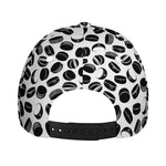 Hockey Puck Pattern Print Baseball Cap