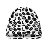 Hockey Puck Pattern Print Beanie