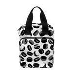 Hockey Puck Pattern Print Bible Tote Bag
