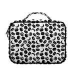 Hockey Puck Pattern Print Briefcase Bible Bag