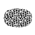 Hockey Puck Pattern Print Car Side Mirror Covers