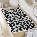 Hockey Puck Pattern Print Changing Pad Cover