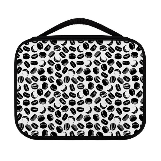 Hockey Puck Pattern Print Classic Bible Case