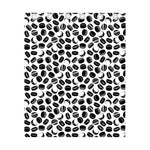 Hockey Puck Pattern Print Curtain