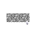 Hockey Puck Pattern Print Extended Mouse Pad