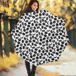Hockey Puck Pattern Print Foldable Umbrella