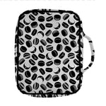 Hockey Puck Pattern Print Front Pocket Bible Bag
